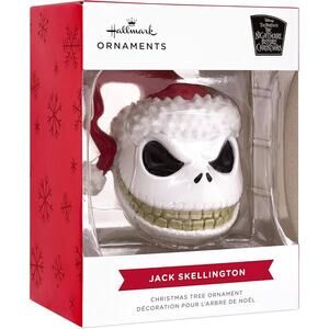 NIB Disney Tim Burton The Nightmare Before Christmas Jack Christmas Ornament
